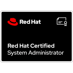 Red Hat Certified System Administrator badge